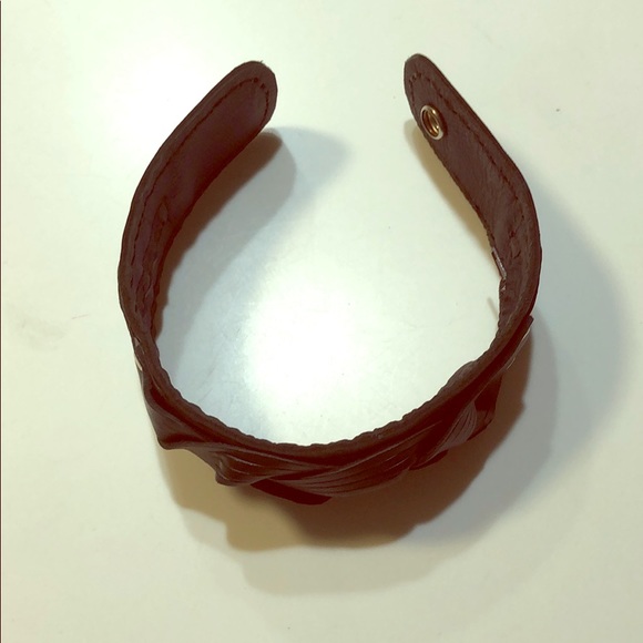 New GENUINE leather cuff bracelet. Never worn. - Picture 4 of 6